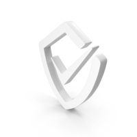 Check Tick Mark In Shield Guard PNG & PSD Images
