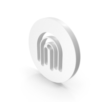 Round Fingerprint Icon PNG & PSD Images