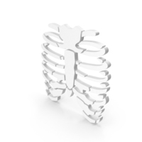 Human Rib Bones Icon PNG & PSD Images