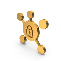 Share Link Lock Icon PNG & PSD Images