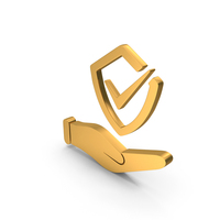 Trust Shield With Tick Mark Icon PNG & PSD Images