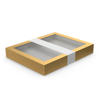 Gold Box Package PNG & PSD Images