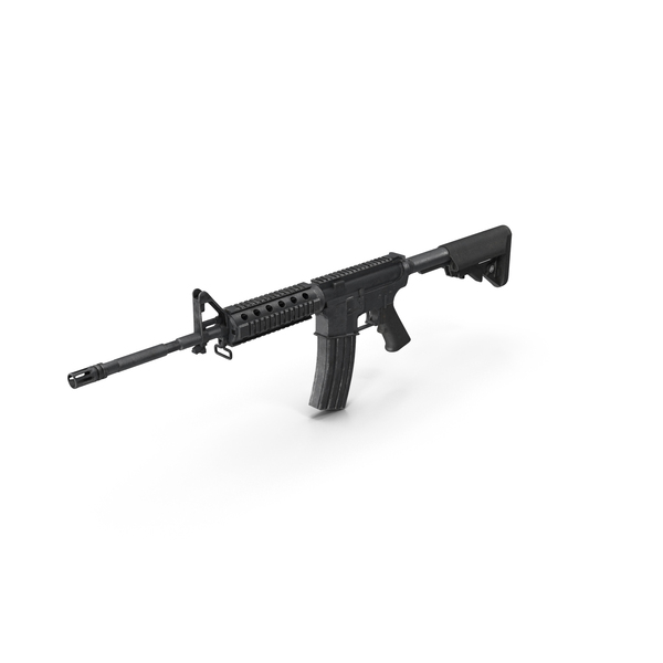 M4 Assault Rifle PNG & PSD Images