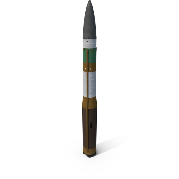 Ballistic Missile LGM-30G Minuteman PNG & PSD Images