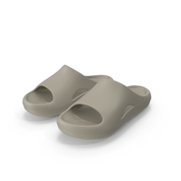 Crocs Mellow Slide Beige PNG & PSD Images