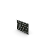 Classic Style Baseball Scoreboard PNG & PSD Images