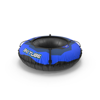 Rubber Snow Tube With Blue Cover PNG & PSD Images