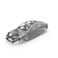 Sedan Frame Structure PNG & PSD Images