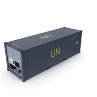 Refrigerated Shipping Container PNG & PSD Images