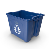 Stackable Recycling Bin PNG & PSD Images