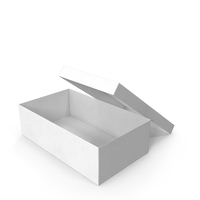 Shoe Box White Blank PNG & PSD Images