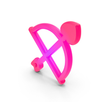 Cupid Bow Arrow Symbol PNG & PSD Images