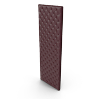 Capitone Leather Wall Panel PNG & PSD Images