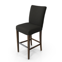 Black Bar Chair PNG & PSD Images