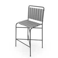 Gray Bar Chair PNG & PSD Images