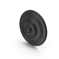 Black Circular Locket PNG & PSD Images