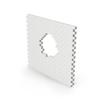Broken Bricks Wall PNG & PSD Images
