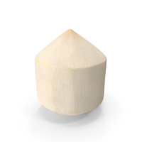 Fresh Young Shelled Coconut PNG & PSD Images