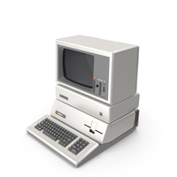 Vintage Apple III Computer PNG & PSD Images