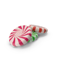 A Bunch of Round Candy PNG & PSD Images