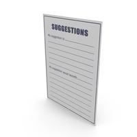 White And Black Clean Suggestions Card PNG & PSD Images