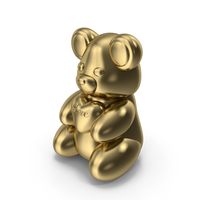 Gold Bear PNG & PSD Images