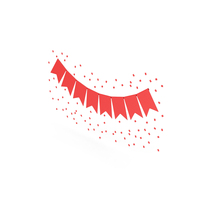 Red Party Banner PNG & PSD Images