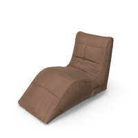 Frameless Armchair Cinema Brown PNG & PSD Images