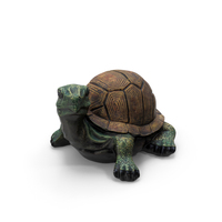 Garden Turtle Figurine PNG & PSD Images