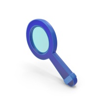 Magnifying Glass Search Toon Icon PNG & PSD Images