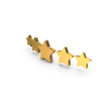 Five Star Customer Rating Symbol PNG & PSD Images