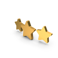 Three Star Customer Rating Symbol PNG & PSD Images