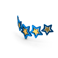 Circular Five Star Rating Symbol PNG & PSD Images