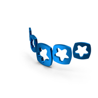 Five Star Customer Rating Frame Symbol PNG & PSD Images
