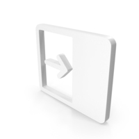 White Close Pane Filled Icon PNG & PSD Images
