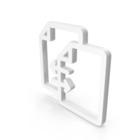 Document Sharing Icon White PNG & PSD Images