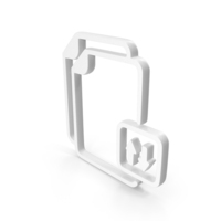 White Document Sharing Icon PNG & PSD Images