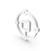 Metadata Shared Folder Icon White PNG & PSD Images
