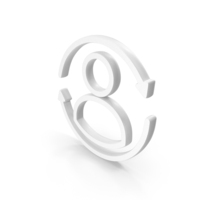 White Update Profile Outline Icon PNG & PSD Images