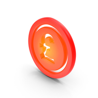 Circular Pound Symbol PNG & PSD Images