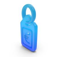 Euro Price Tag Symbol PNG & PSD Images