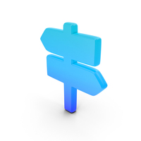 Opposite Arrows Symbol PNG & PSD Images