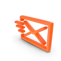 Send Message Outline Symbol PNG & PSD Images