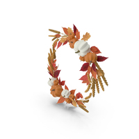 Autumn Pumpkins Frame PNG & PSD Images