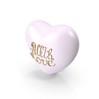 Heart With Love PNG & PSD Images