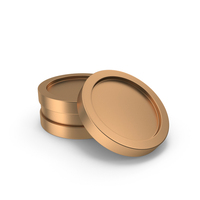 Bronze Coins Stack PNG & PSD Images