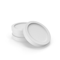White Coins Stack PNG & PSD Images