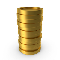 Gold Coins Stack PNG & PSD Images