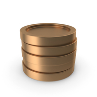 Bronze Coins Stack PNG & PSD Images