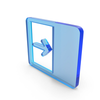 Close Pane Filled Icon Glass PNG & PSD Images